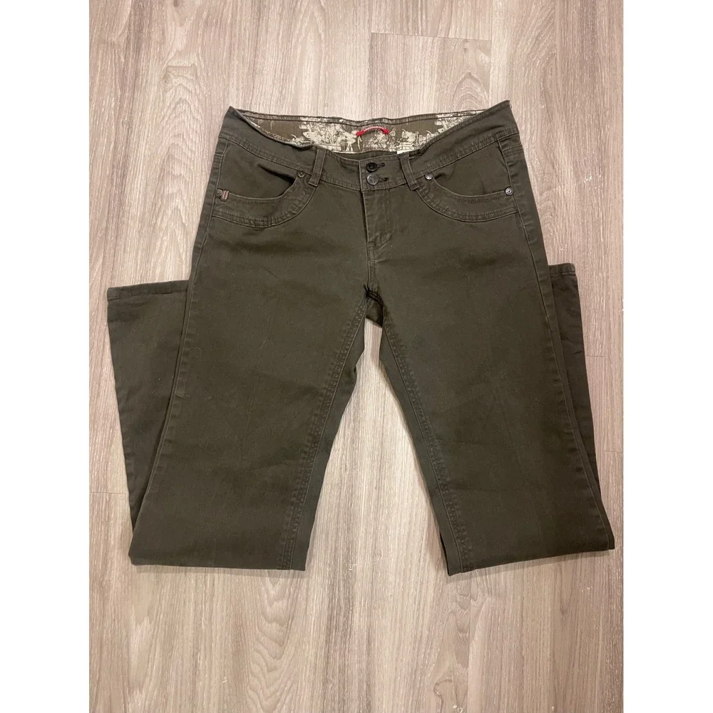 Vintage Y2K Union Bay‎ Brown Bootcut Pants Streetwear Grunge